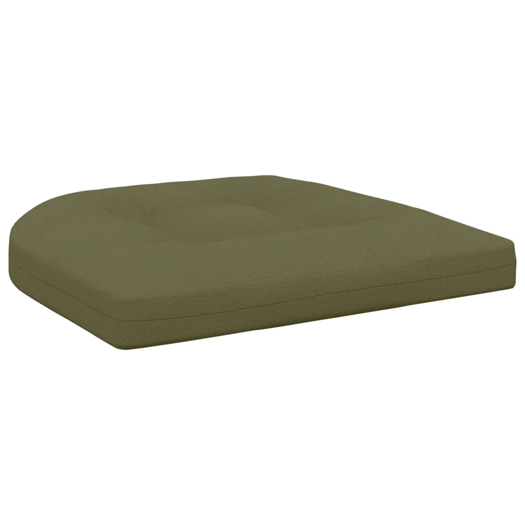 Cuscini per Sedia in 4 Pezzi 4 pz 100% Poliestere Verde Oliva 945281