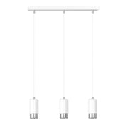 Lampadario Emibig Fumiko 3xGU10 bianco/cromo dimmerabile