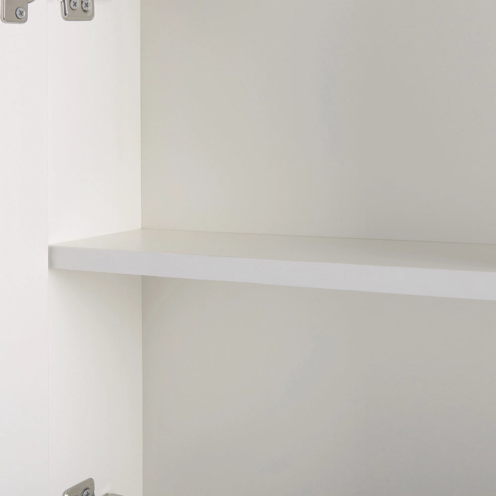 Moderno Armadietto a Muro da Bagno Nero a Specchio 88 x 40 x 35 cm