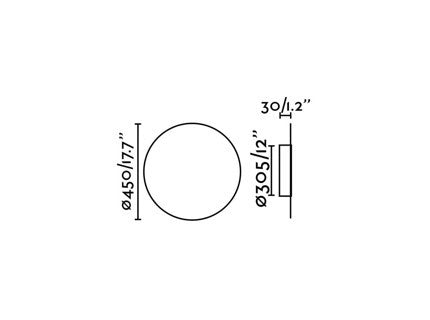BOARD LED 10W, Applique, Faro Barcelona