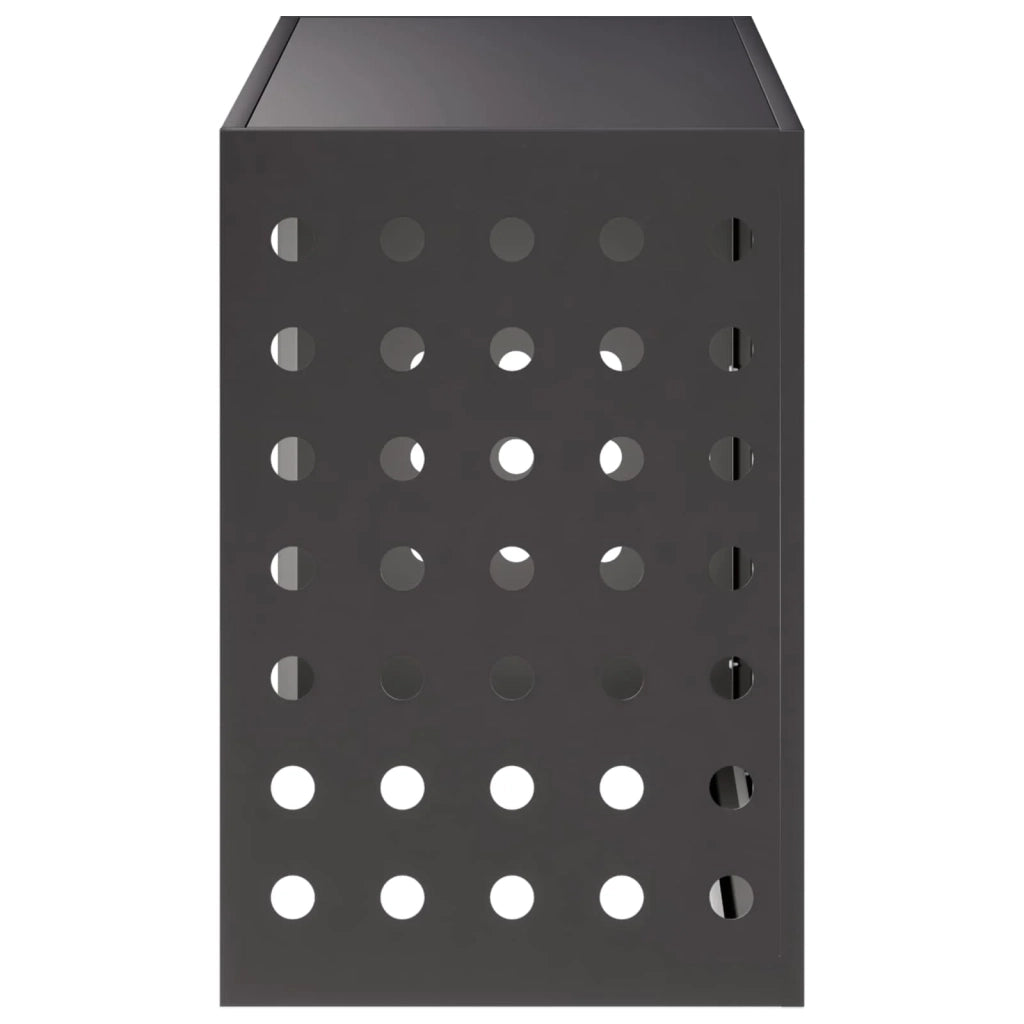 Copertura per condizionatore d'aria Nero 90 x 40 x 60 cm 8014122