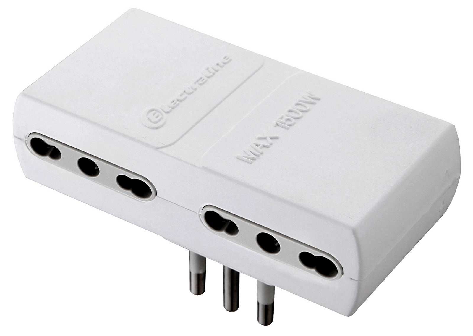 adattatore piatto 16a-4pr-bipasso figura 12 bianco cod:ferx.479