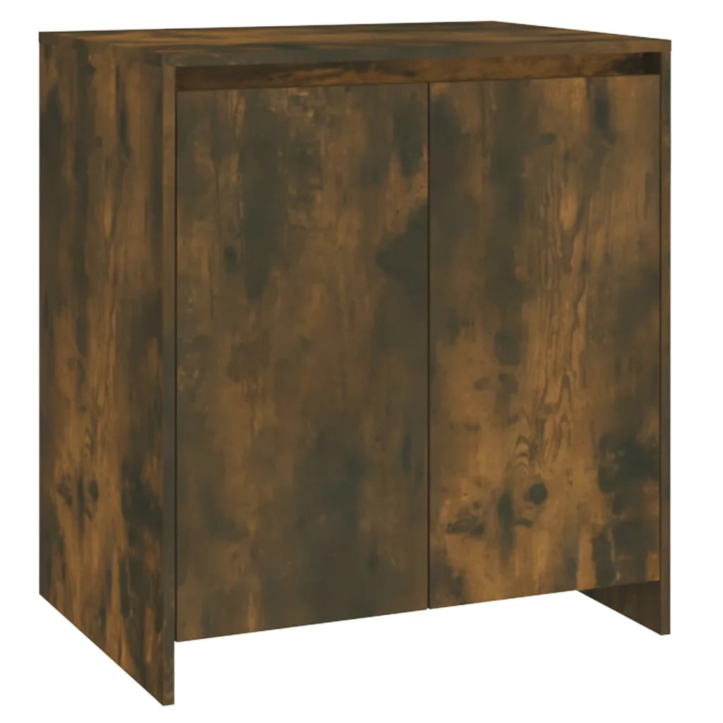 Credenze 3 pz Rovere Fumo in Legno Multistrato 3098078