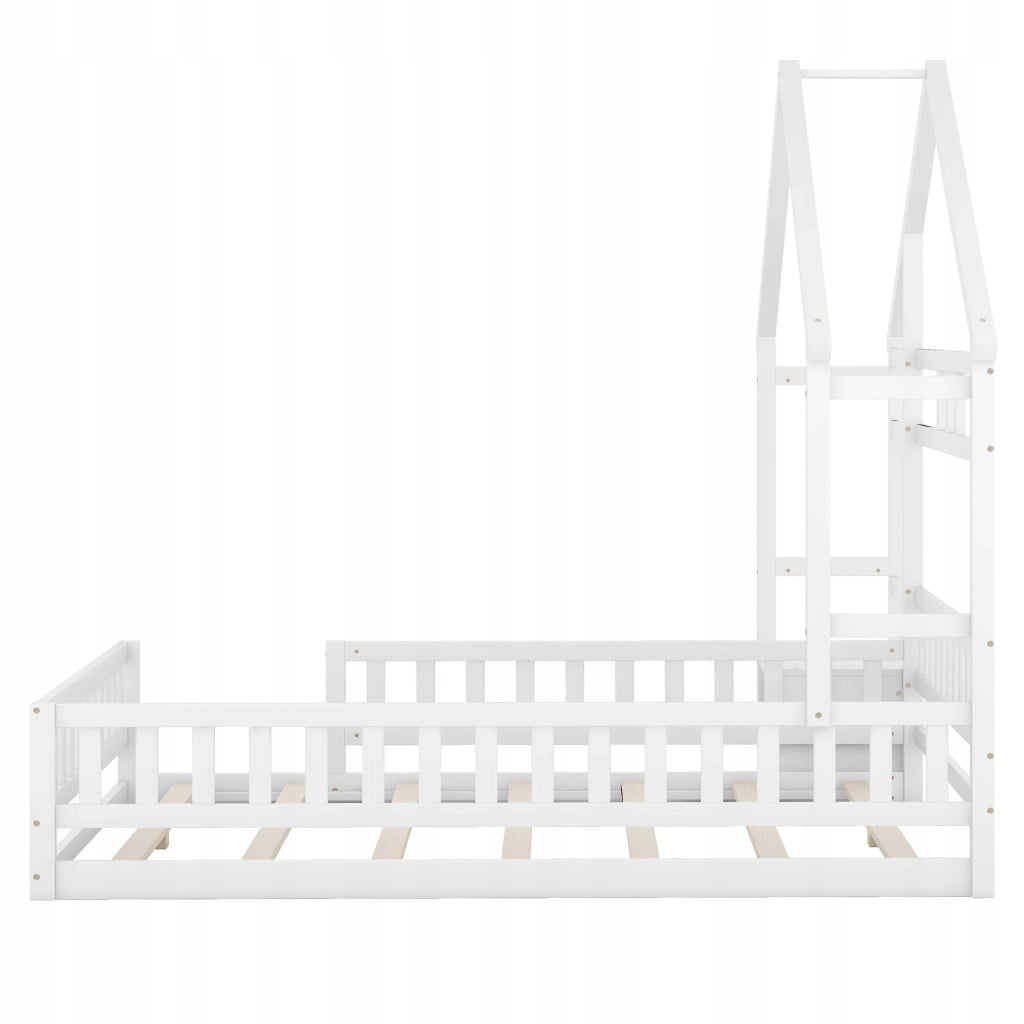 Letto per bambini 140x200 bianco - Xylo
