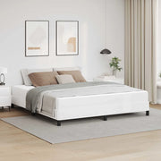 Struttura del letto Bianco Puro 180 x 200 cm Tessuto