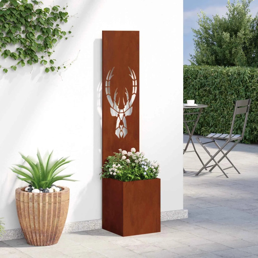 Schermo per privacy in giardino Ruggine 32 x 150 cm CFW8250654