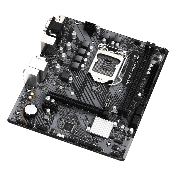 Asrock Mb 1200 10/11 Gen. H510m-hdv M.2 Se 2xddr4 4xsata Vga/dvi/hdmi