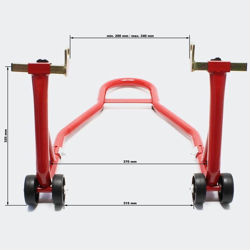 Piede di montaggio del cavalletto posteriore per moto 3416103