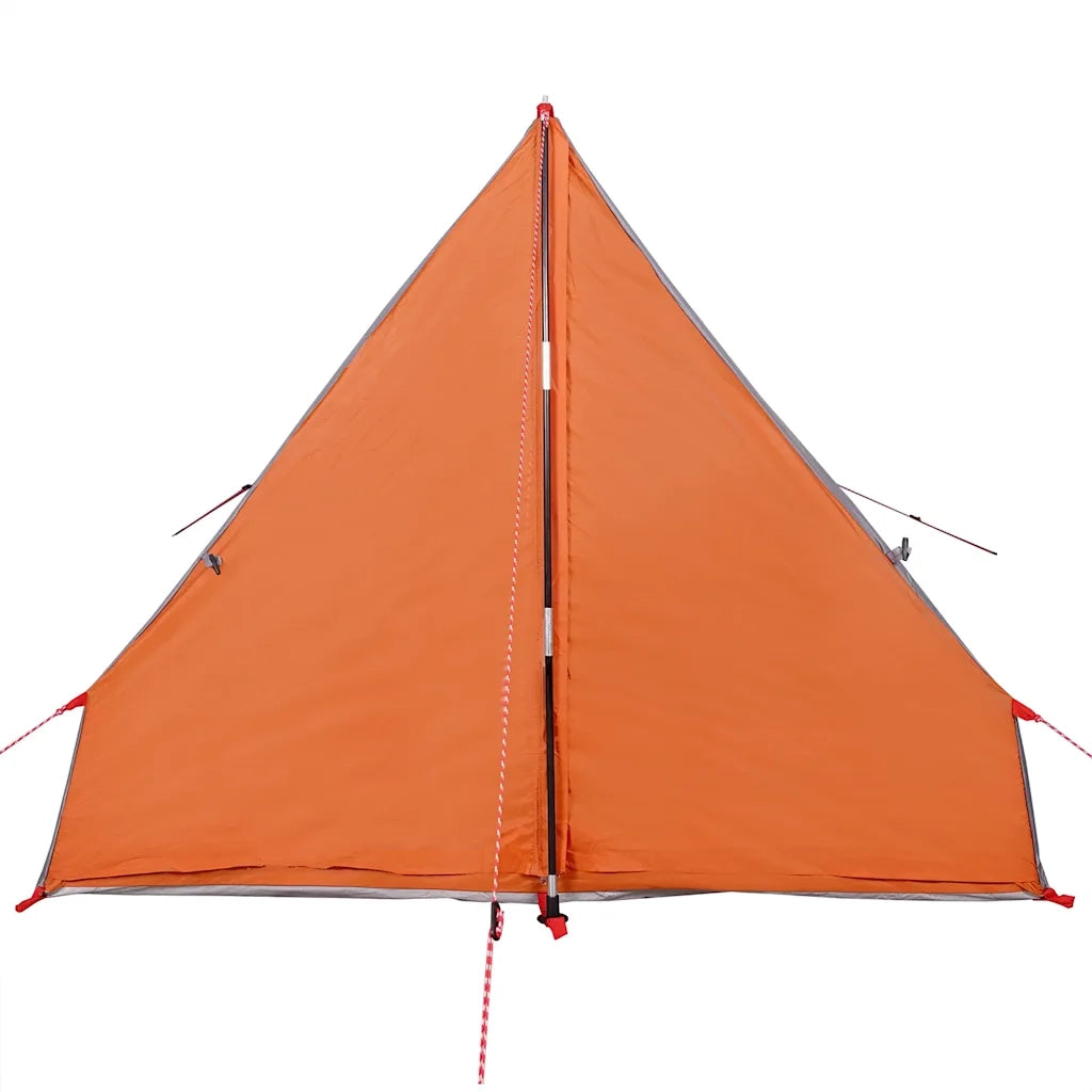 Tenda da Campeggio Telaio A per 2 Persone Grigia Impermeabile 94757