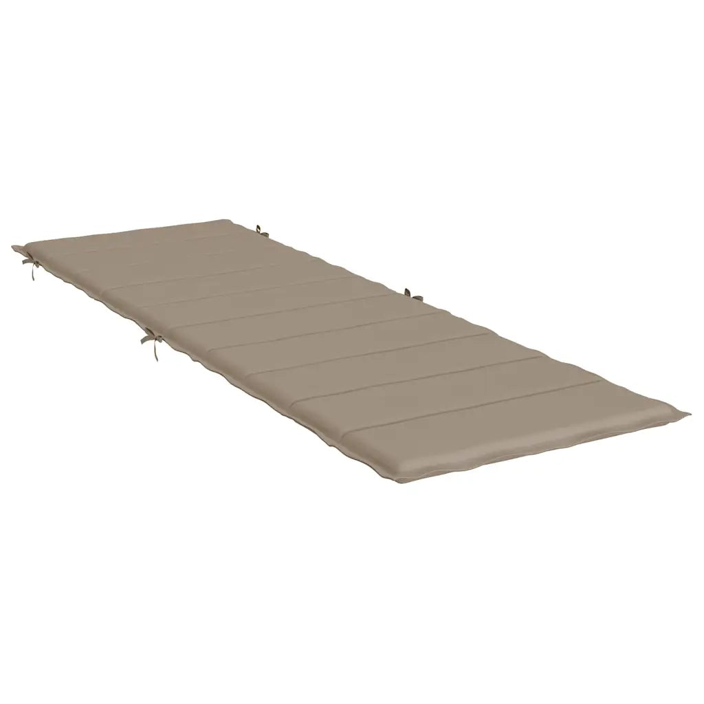 Cuscino per Lettino Tortora 186x58x4 cm in Tessuto Oxford 314166