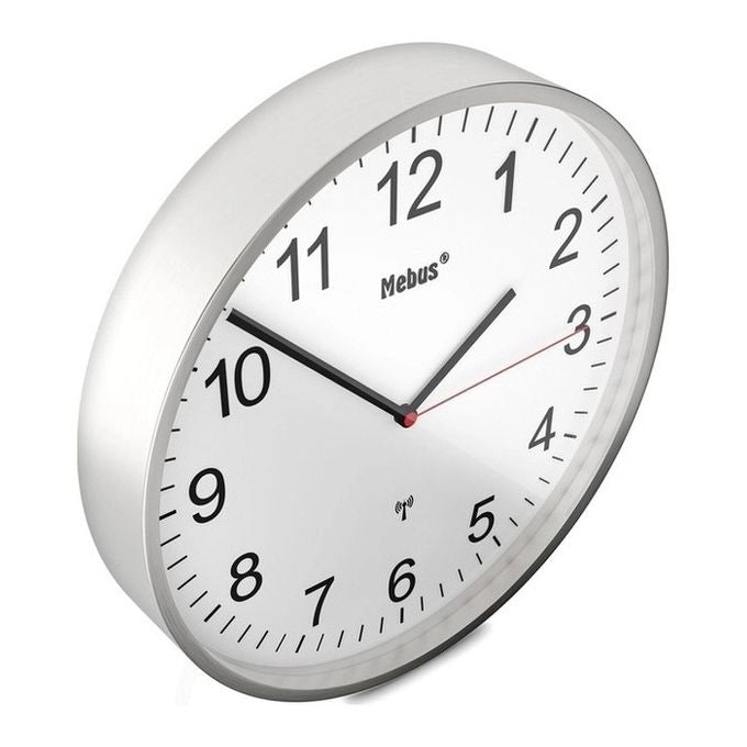 Mebus 19411 wall/table clock Parete Mechanical clock Rotondo Bianco