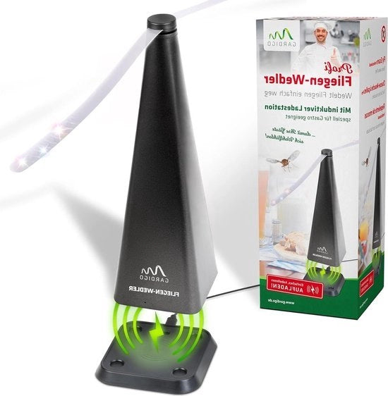Repellente per zanzare per tavolo - Repellente elettrico per zanzare - Ricaricabile via USB - Modello 25165 Waaier per zanzare Pro con stazione di ricarica USB Repellente per zanzare per tavolo