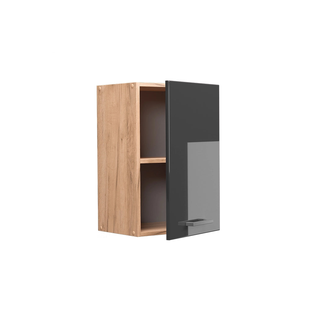 Vicco Pensile da cucina Antracite lucido 40 cm