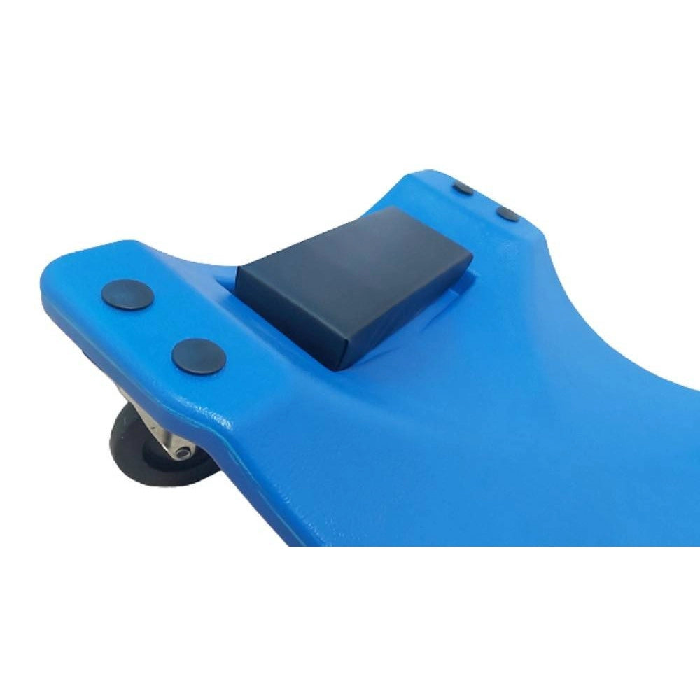 Trade Shop - Carrello Sotto Auto Meccanico 92 Cm Lettino Sottomacchina Poggia Testa -