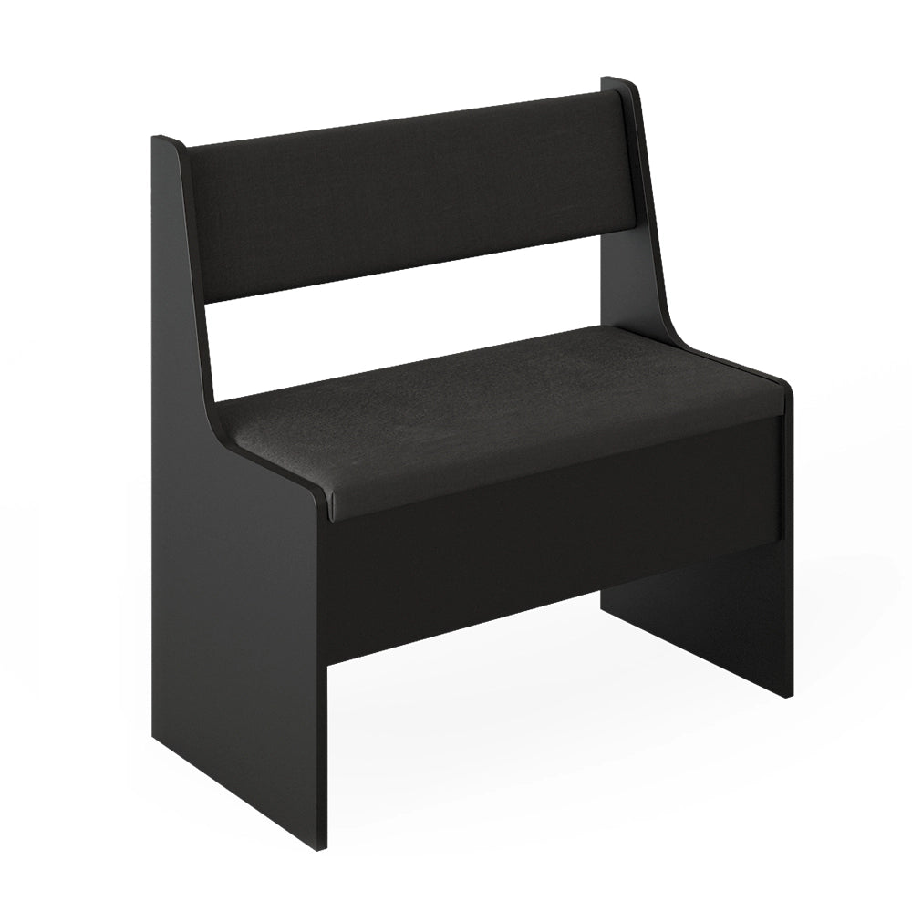 Vicco Panca ad angolo Nero 41.5 x 76.6 cm