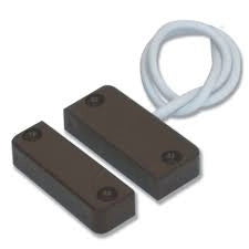 Contatto magnetico Hiltron per porte e finestre marrone