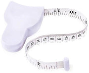 Misuratore di corpo pieghevole - Omtrekmeter - Per misure di fitness - Scala graduata - Materiale plastico - Dimensioni 8 x 5,5 cm