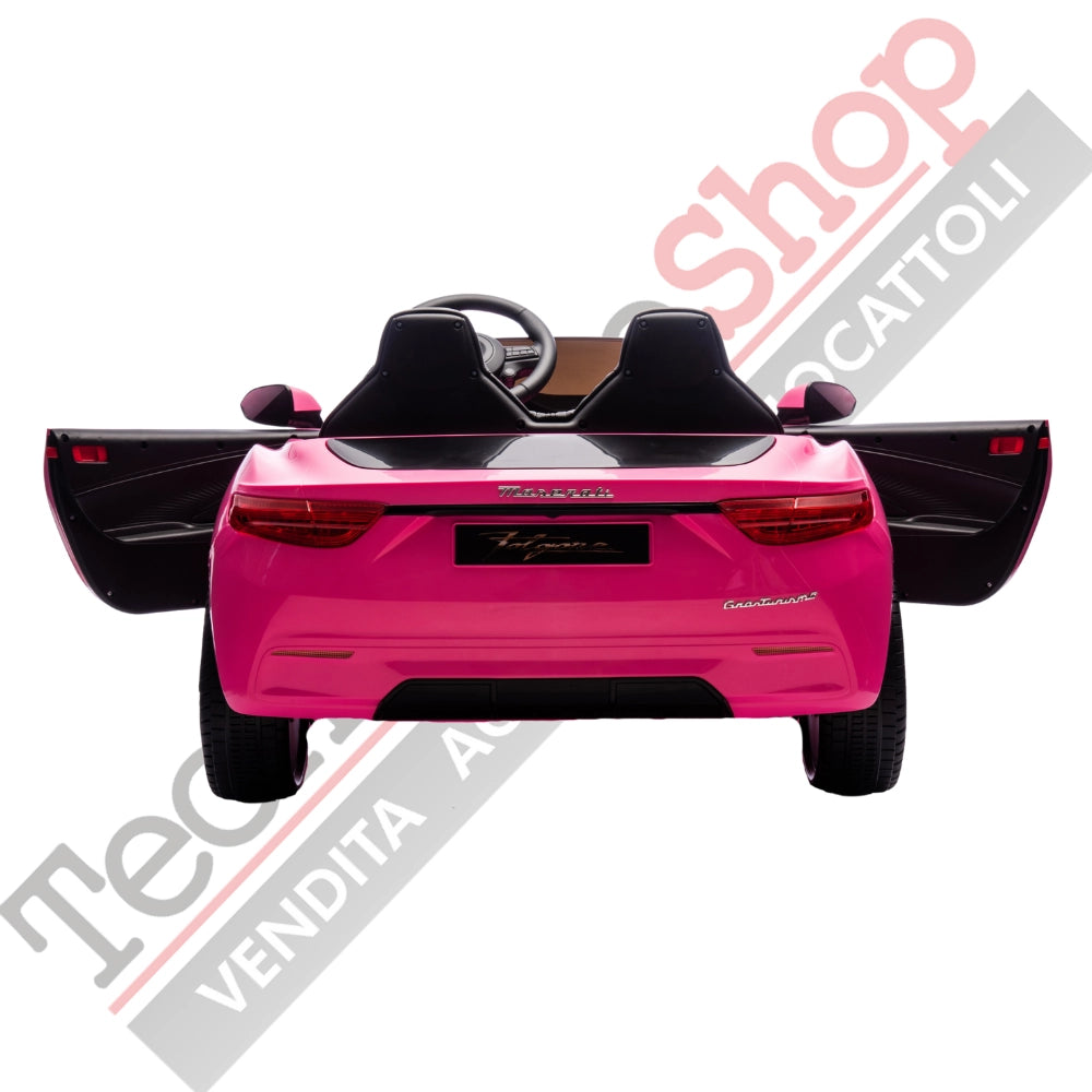 Auto Elettrica Per Bambini Maserati Folgore 12V-Rosa