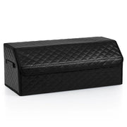 Organizer per bagagliaio per SUV 30 x 69 x 27,5 cm grande capacità pieghevole funzionale design in similpelle PVC nero 20_0018453