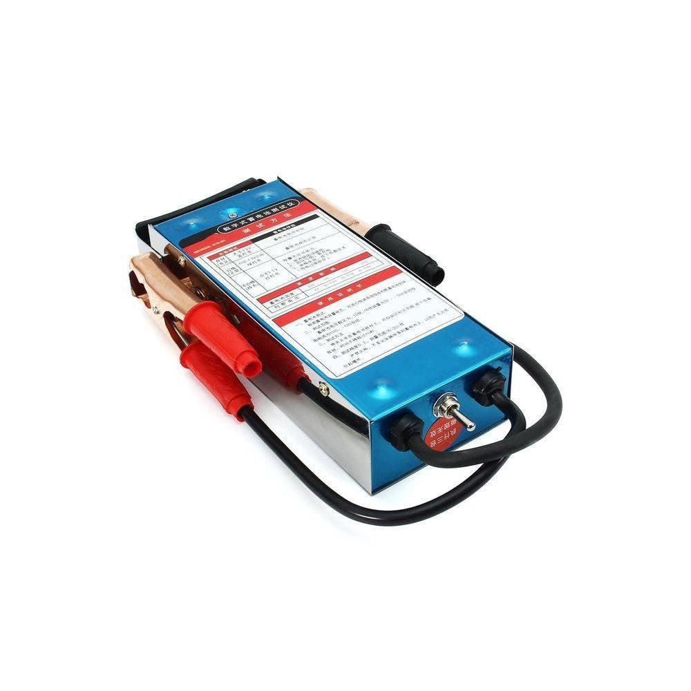 Trade Shop - Tester Portatile Per Controllo Batteria Auto Moto Da 125 Amp A 6v E 12v Con Cavi -