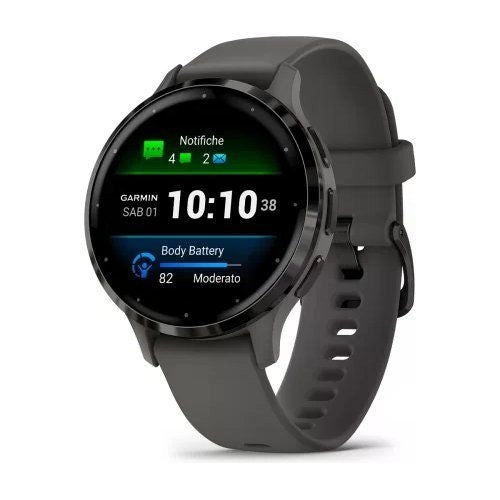 Smartwatch garmin 010 02785 00 venu 3s pebble gray e slate