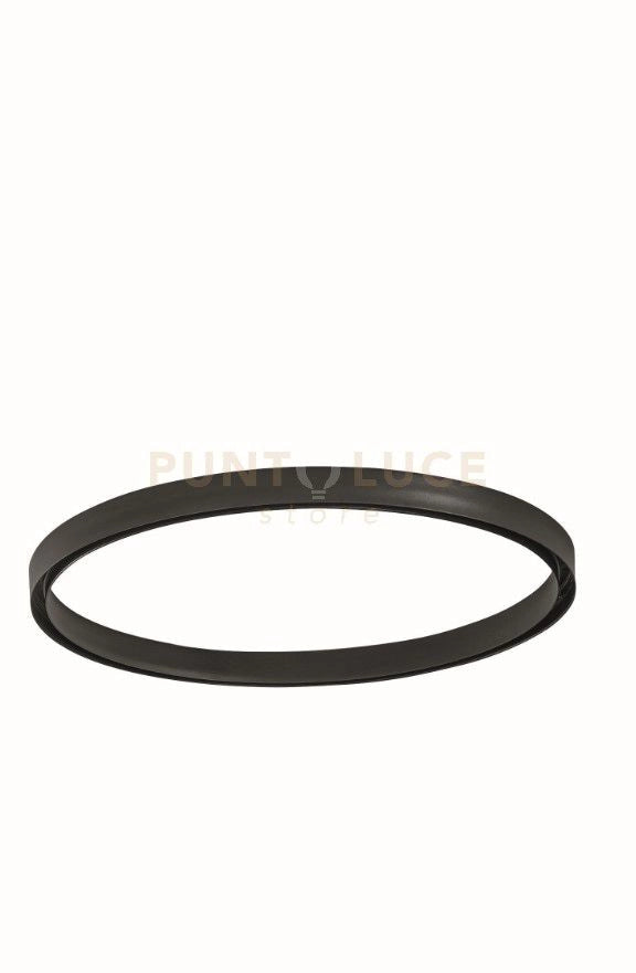 BINARIO CIRCOLARE R80 A SUPERFICIE NERO