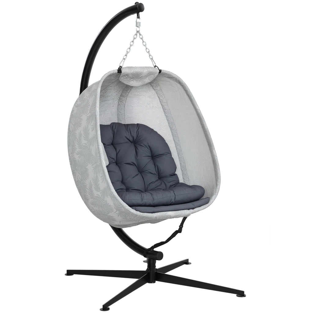 Amaca a uovo con cuscino ¨C zephmum ¨C grigio 100x120x200 cm