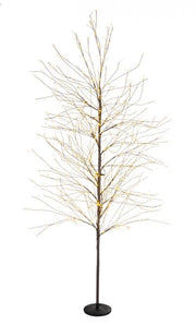Albero di Natale bunch marrone 2000 microLED classico H210