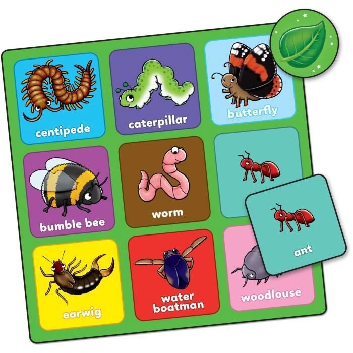 Little Bug Bingo - Gioco del bingo - FRUTTETO - da 3 a 6 anni
