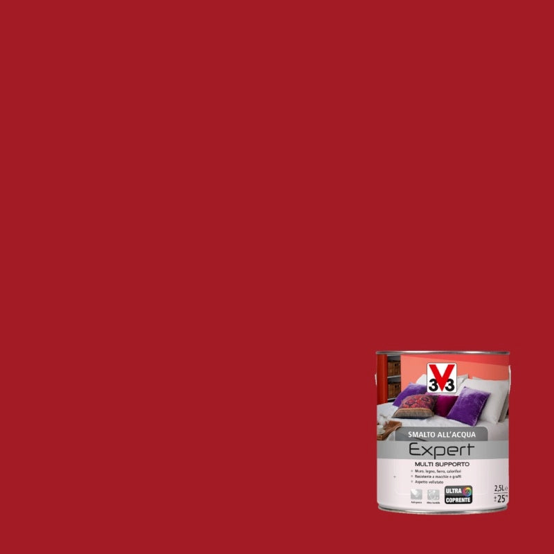 SMALTO MULTISUPPORTO 125ML ROSSO