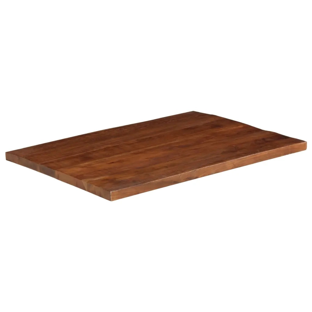 Piano Tavolo 110x80x2,5 cm Rettangolare in Massello di Recupero 371212