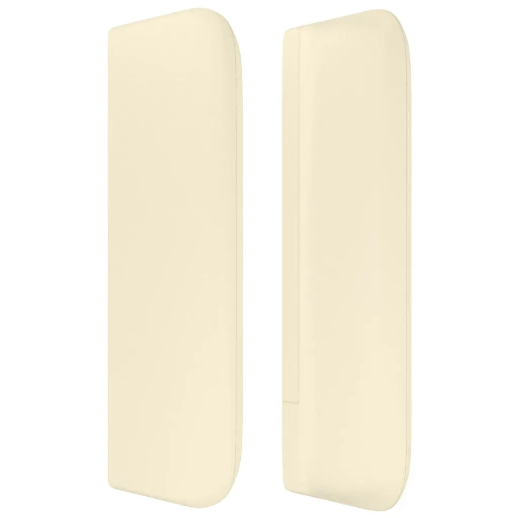 Testiera ad Orecchio Crema 147x16x78/88 cm in Similpelle 3118580