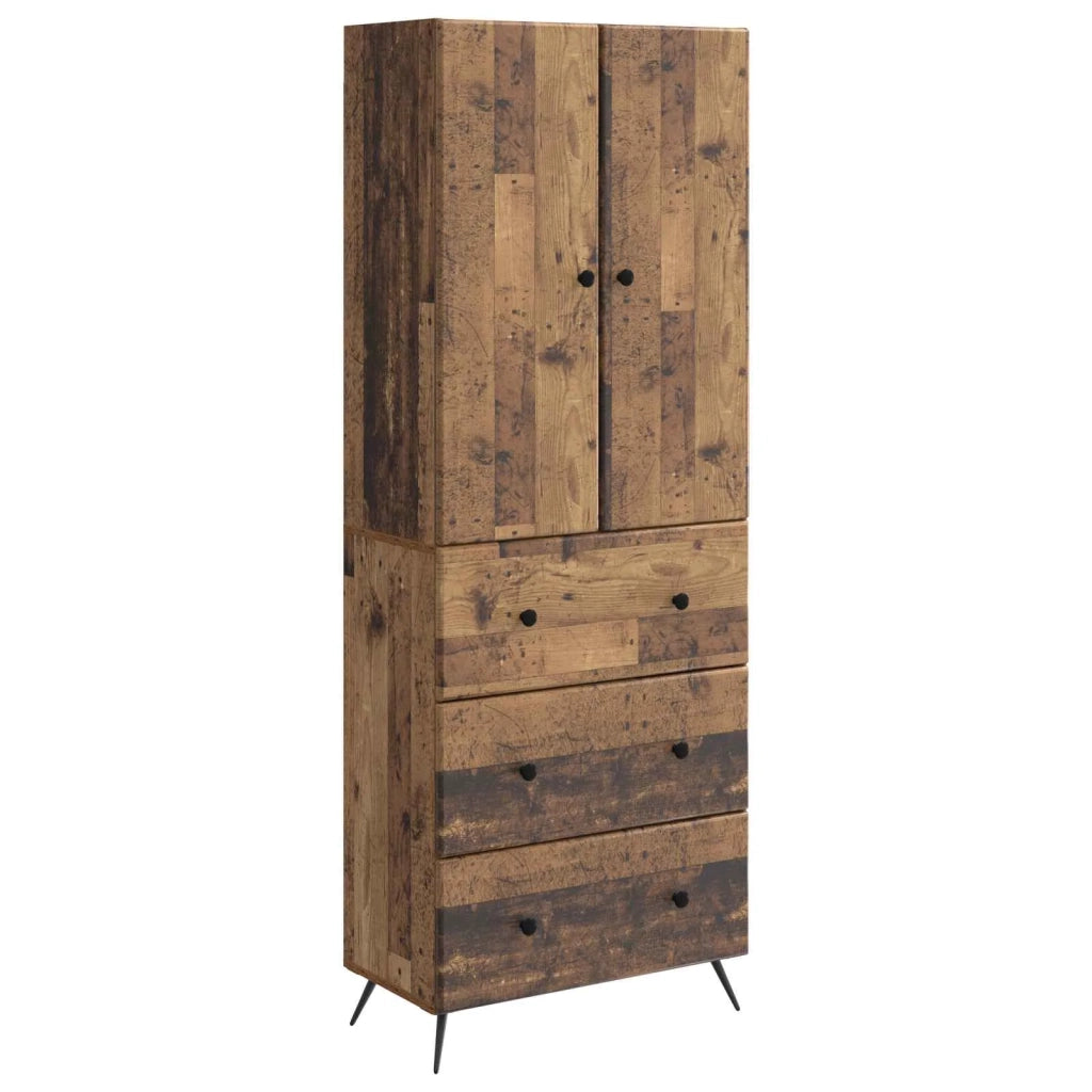 Set di armadi 2 pcs Legno antico 66 x 34,5 x 90 cm 3416887