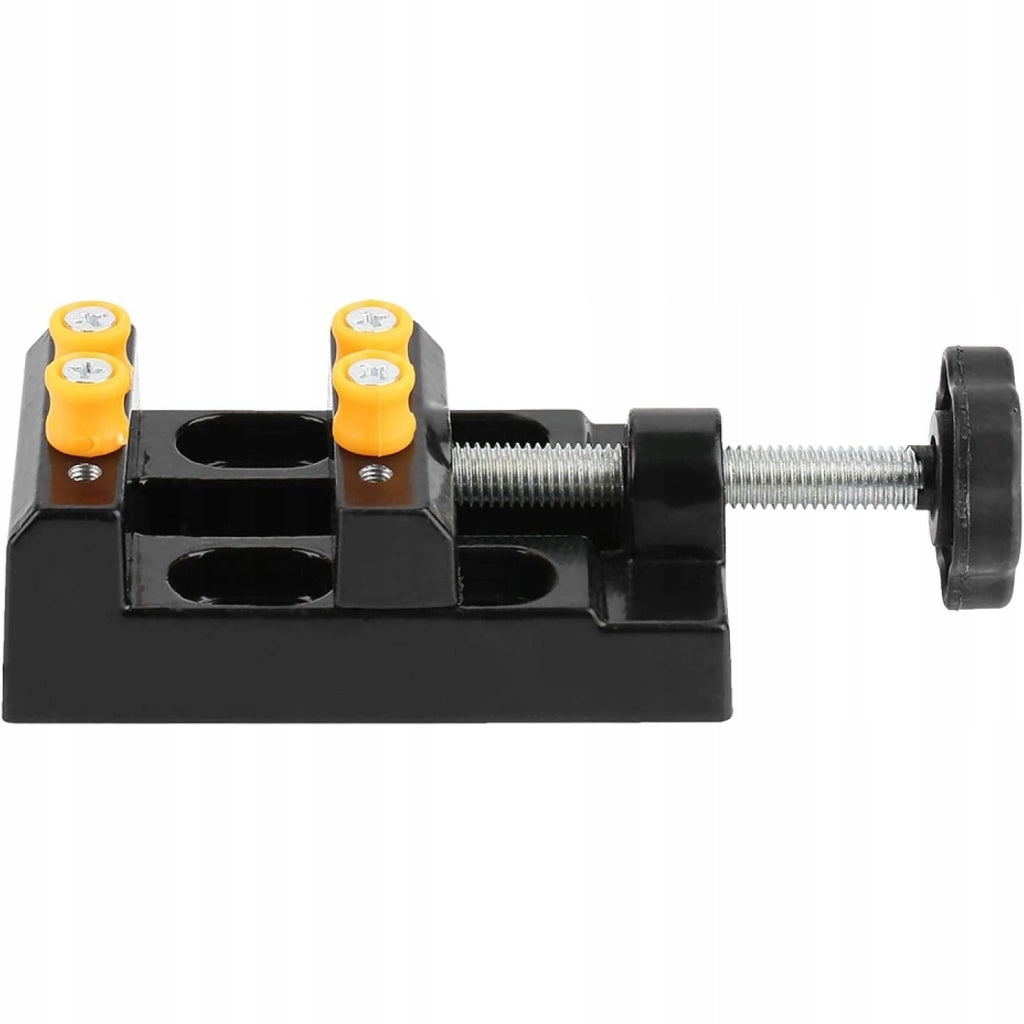 Morsa da Banco Compatta 63x105 mm – Montaggio Verticale/Orizzontale | Apertura 55 mm | Fai da Te, Modellismo, Officina