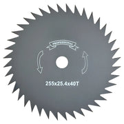 Ricambio Disco Per Decespugliatore 40 Denti Lama 255 mm Foro 25,4 mm | 07856