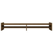 Supporto per monitor 100 x 27 x 15 cm in legno massello di pino marrone 02_0004428