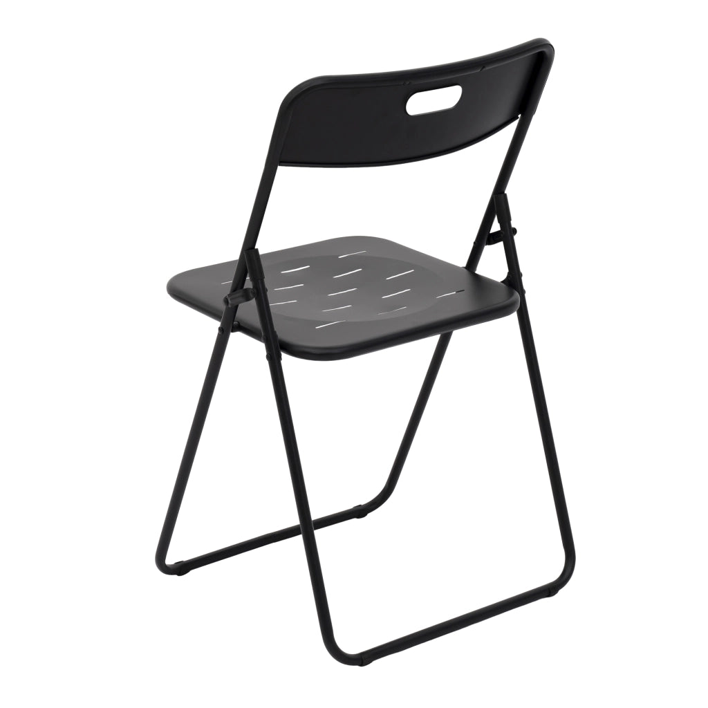 TAVOLO BISTRO PIEGHEVOLE SET DA 3 PEZZI 60x60x73 cm NERO