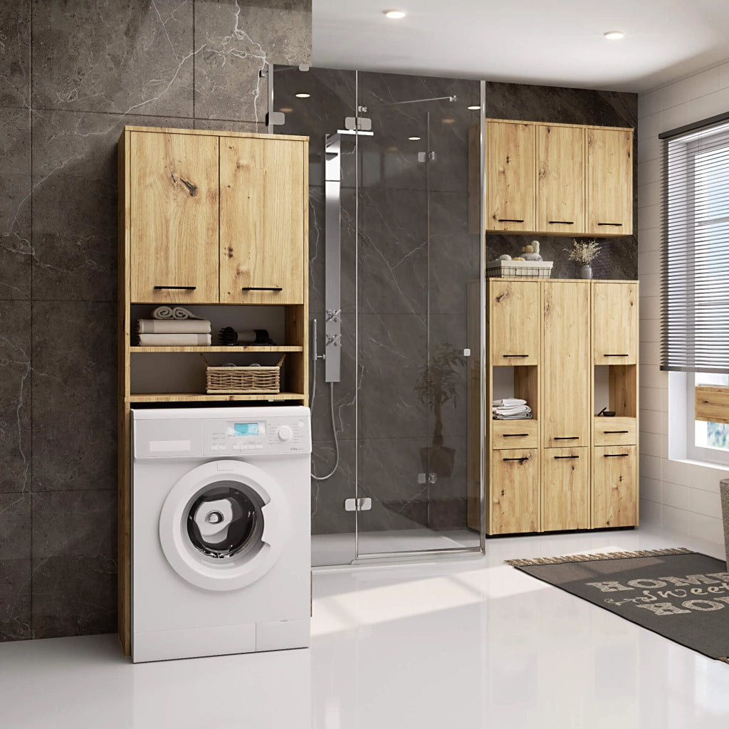 Mobile bagno sospeso AKORD FIN Quercia Artisan 30 cm 1 anta 30x22,5x60 cm