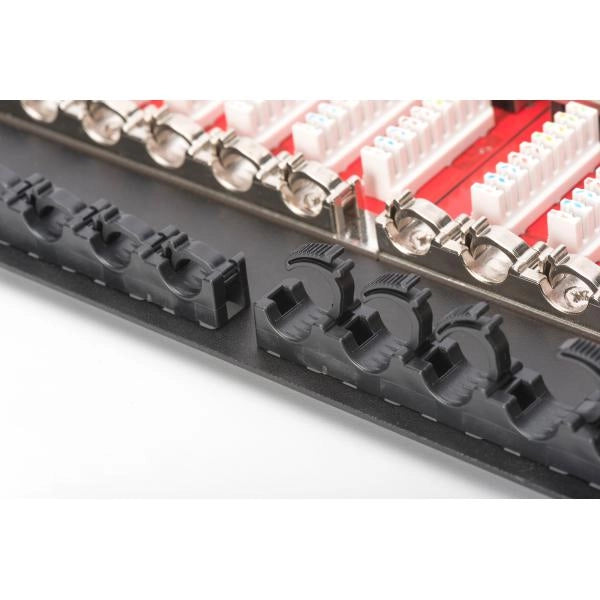 PANNELLO PATCH DIGITUS 24 PORTE CAT6 0,5 UNITA'' SCHERMATO DN91624SSLSH