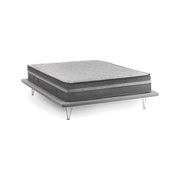 Amomali, Materasso Matrimoniale Sfoderabile Made in Italy, 200x160x32h cm Grigio