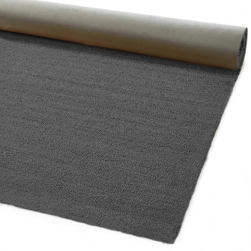Zerbino Cocco Naturale Colorato Antiscivolo Su Misura Tappeto Ingresso Entrata 100x150 cm Grigio