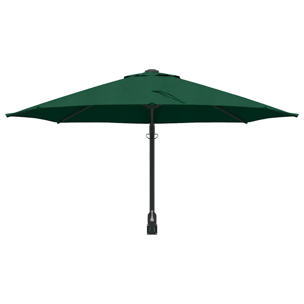 Ombrello da giardino-Ombrellone da spiaggia Verde 248 x 248 x 148 cm 895889