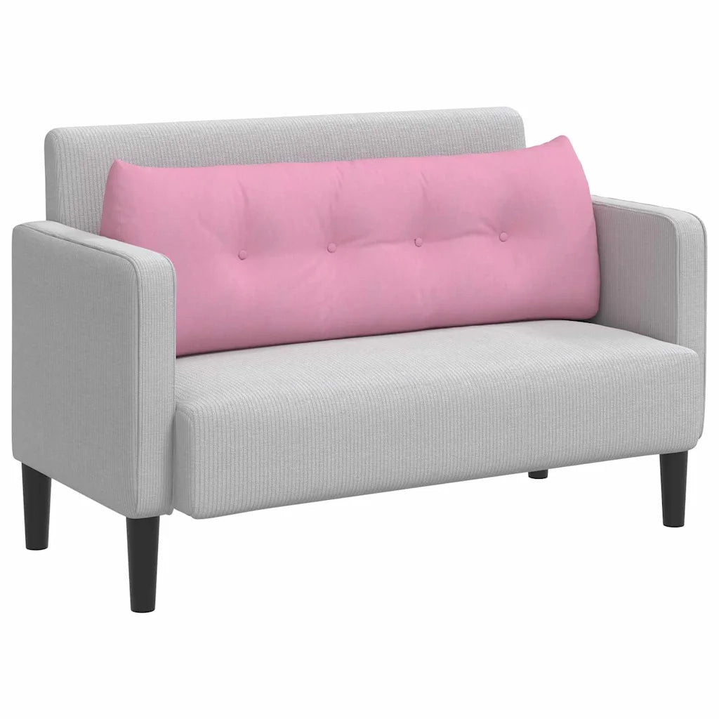 Cuscino per Schiena | Cuscino dorsale Rosa 140 x 24 x 50 cm Tessuto