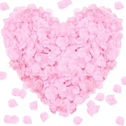3000 pezzi di petali di rosa in seta - fiori artificiali rosa per favore di matrimonio festa di compleanno