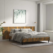 Testiera Letto Rovere Fumo 240x1,5x80 cm in Legno Multistrato