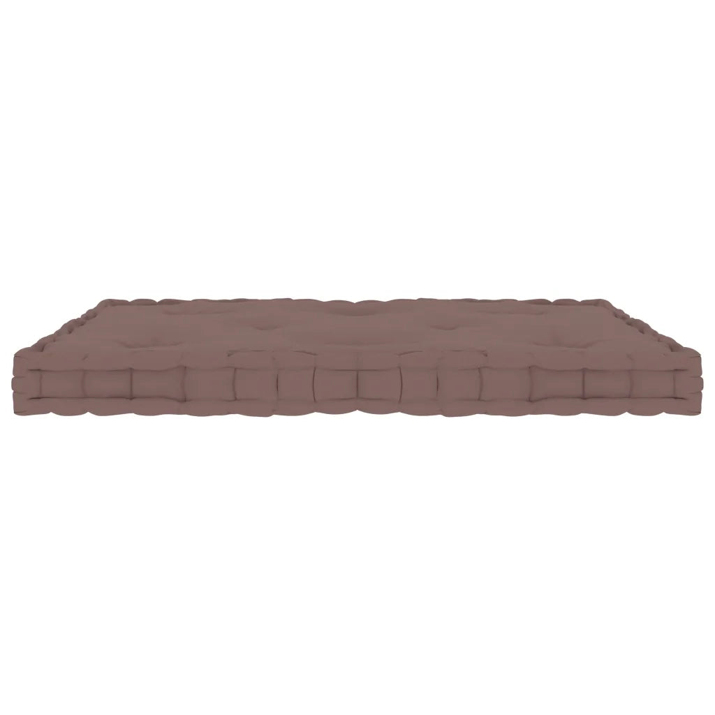 Cuscino per Pallet e Pavimento Talpa 73x40x7 cm in Cotone