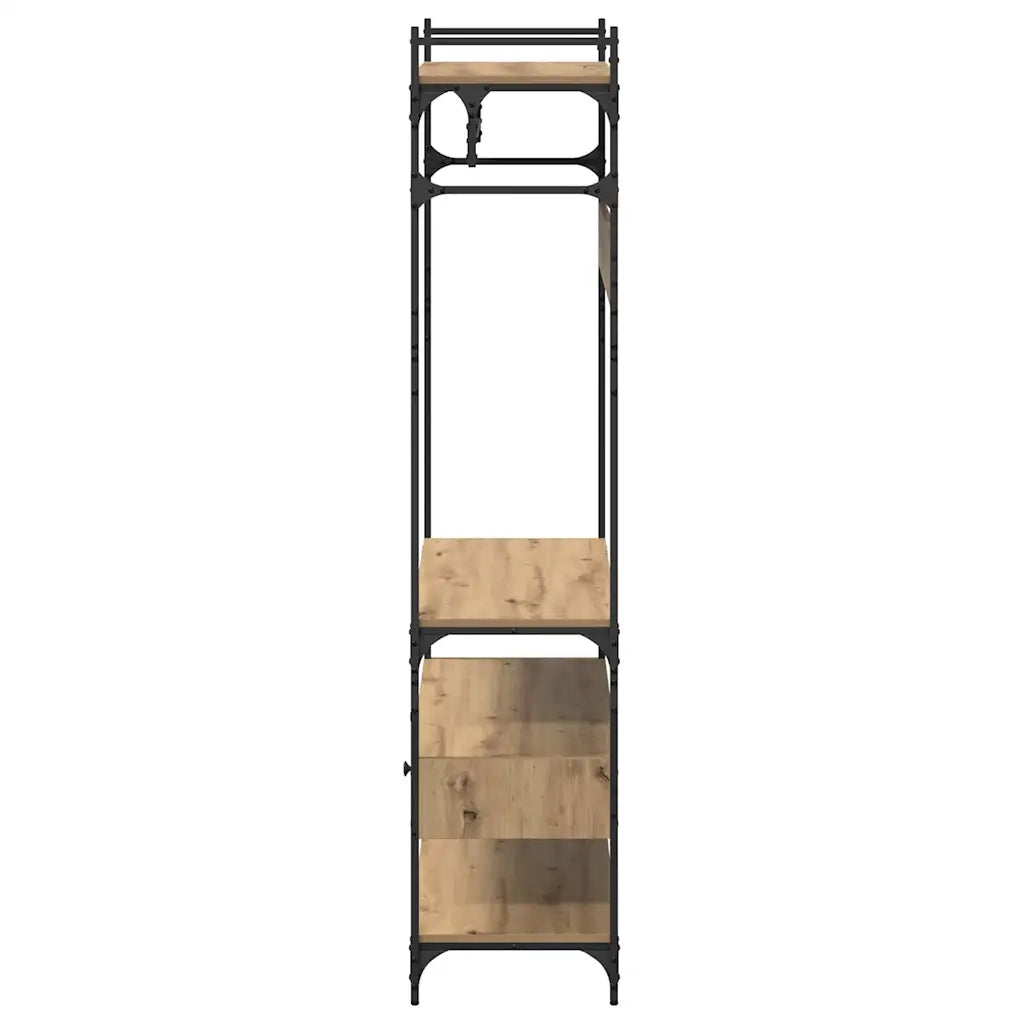 Guardaroba con cassetto rovere artigianale 89 x 39 x 184.5 cm 883548