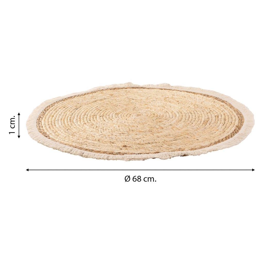 Tappeto marrone d68x1h