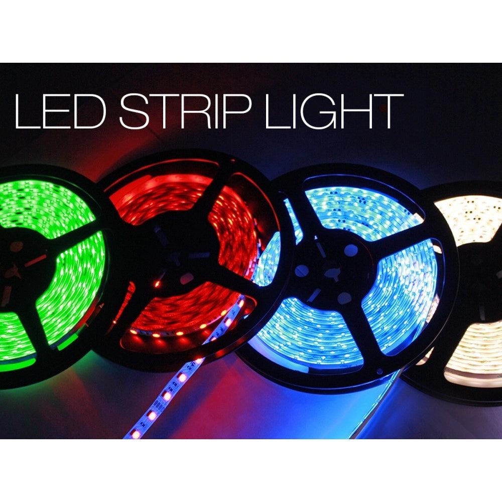 Trade Shop - Strip Striscia Led 5m 3528 5050 5630 300 Led Impermeabile Fredda Calda Rgb - -rosso -smd 5630  -1 Ampere  -