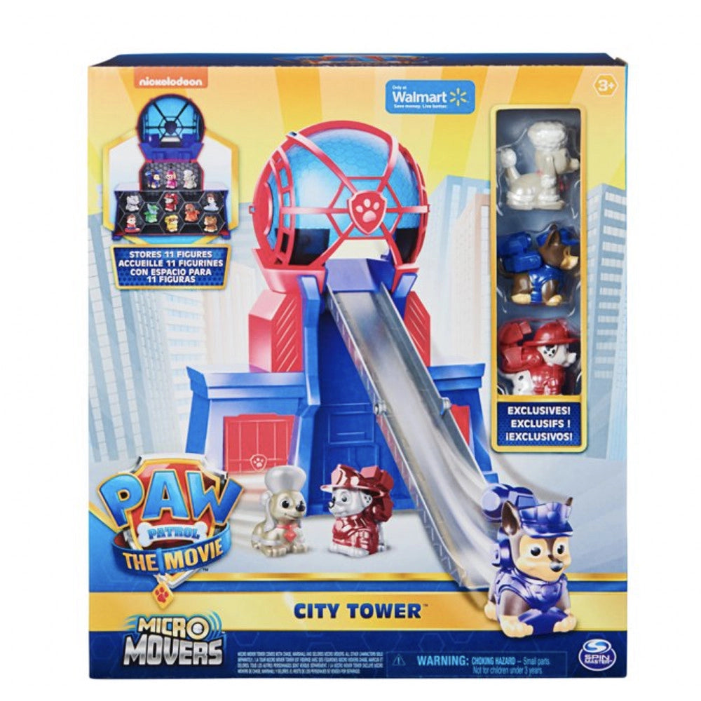 Trade Shop - Paw Patrol The Film Micro Traslochi Città Torre Wwe Wrestling Esclusivo Toy -